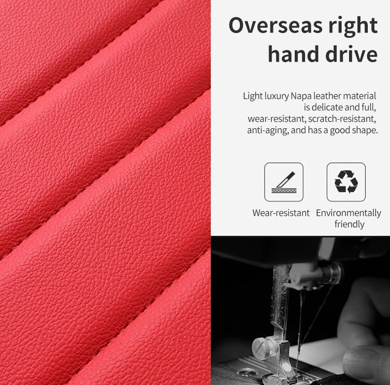 Custom Car Floor Mats Horizontal Stripe Full Coverage - LMY -