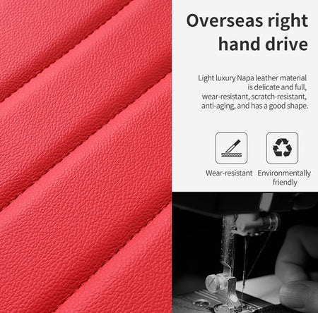 Custom Car Floor Mats Horizontal Stripe Full Coverage - LMY -