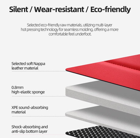 Custom Car Floor Mats Horizontal Stripe Full Coverage - LMY -