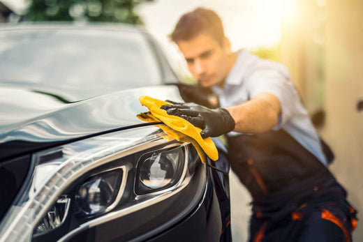 How do I clean my car headlights 
