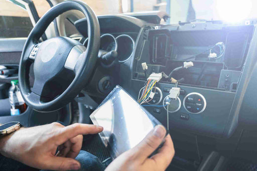 Installation of car stereo