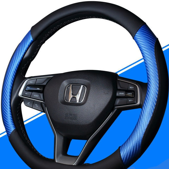 Leather Steering Wheel Cover LMY
