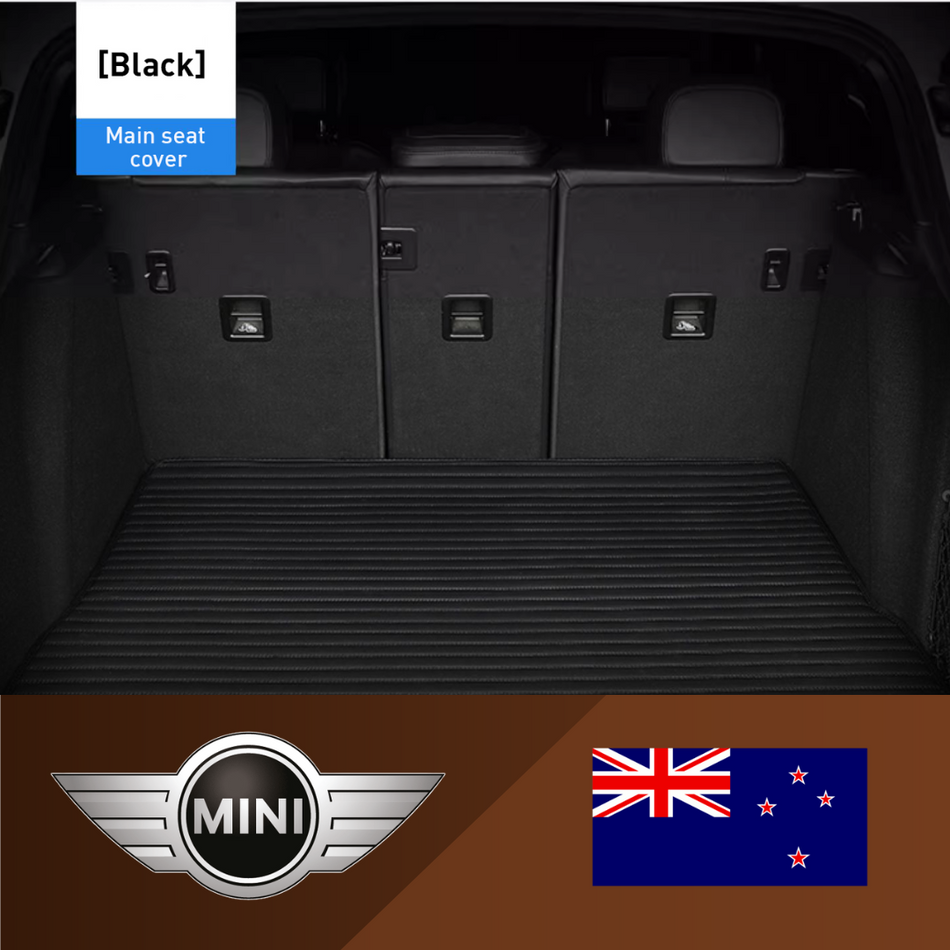 Mini-Cooper Boot Liner Custom Car Protector Horizontal Stripe