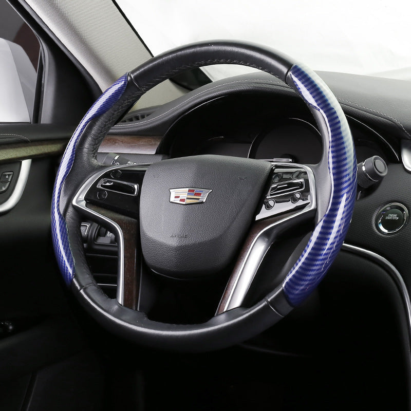Carbon Fiber Steering Wheel Cover LMY