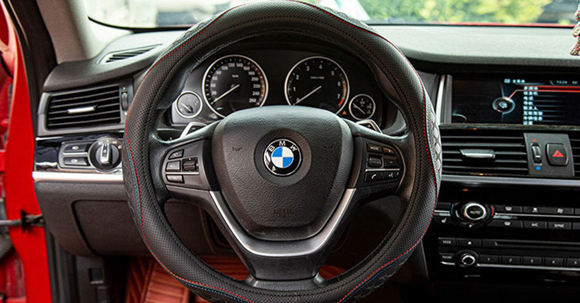 Nappa Leather Steering Wheel Cover LMY