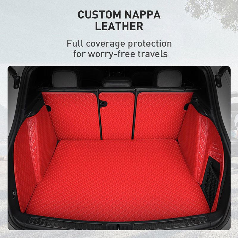 Custom Car Boot Liner Protector Diamond Pattern3*3CM Full Coverage - LMY -  