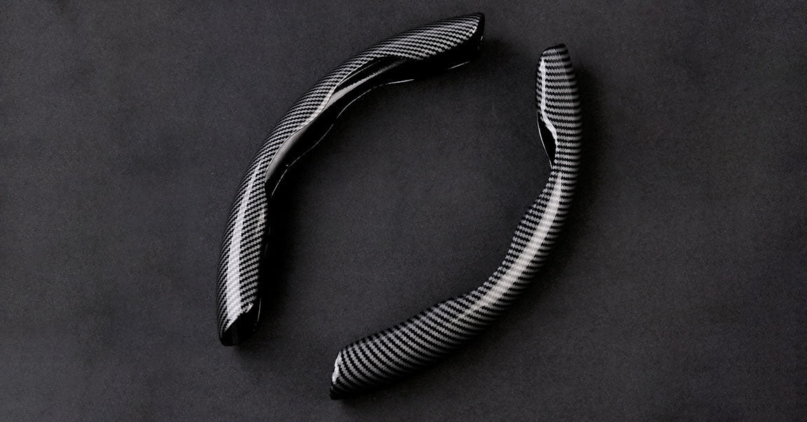 Carbon Fiber Steering Wheel Cover LMY