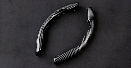Carbon Fiber Steering Wheel Cover LMY