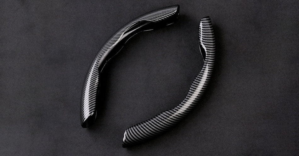 Carbon Fiber Steering Wheel Cover LMY