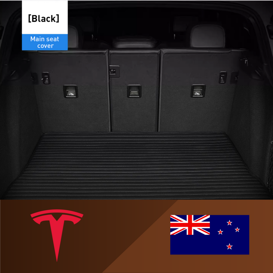 Tesla Boot Liner Custom Car Protector Horizontal Stripe