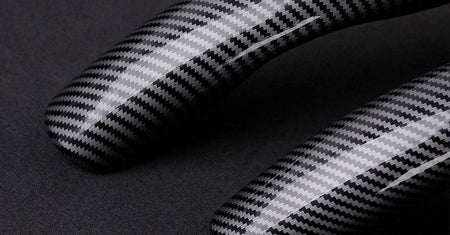Carbon Fiber Steering Wheel Cover LMY