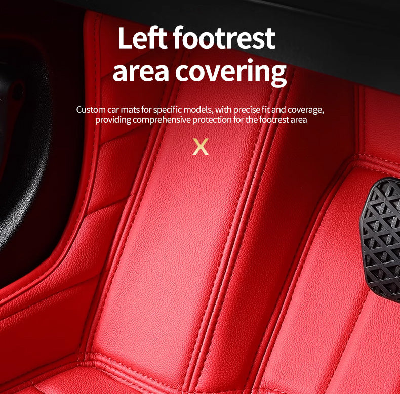 Custom Car Floor Mats Horizontal Stripe Full Coverage Dual Layer Galaxy - LMY -  