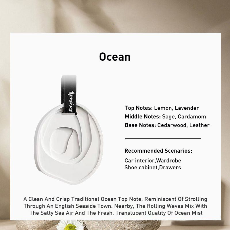 Aromatherapy Air Freshener - Sensory White Stone Series