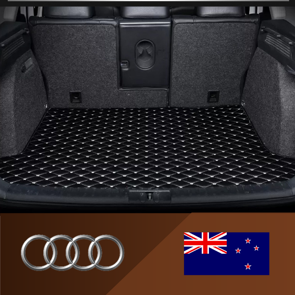 Audi Boot Liner Custom Car Protector Diamond Pattern 5x7CM