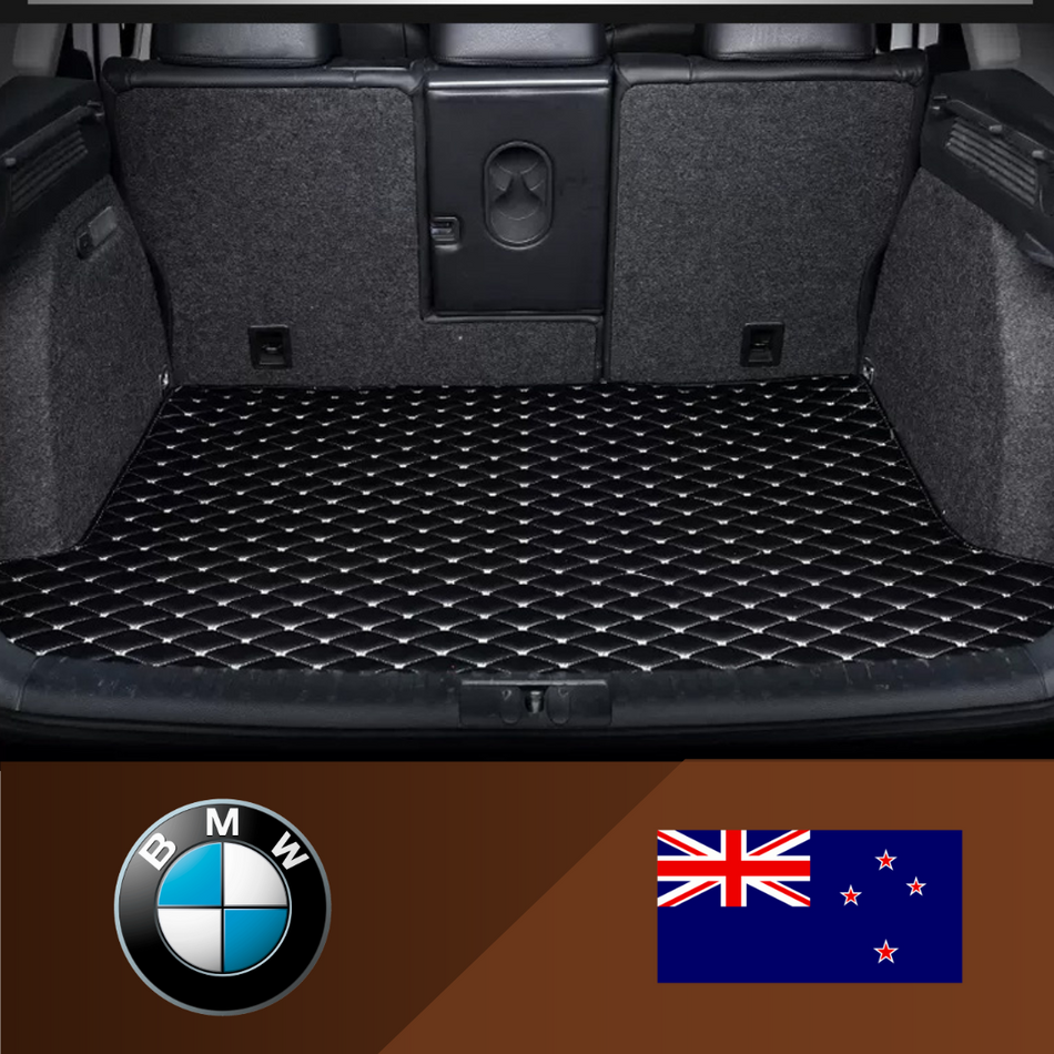 BMW Boot Liner Custom Car Protector Diamond Pattern 5x7CM