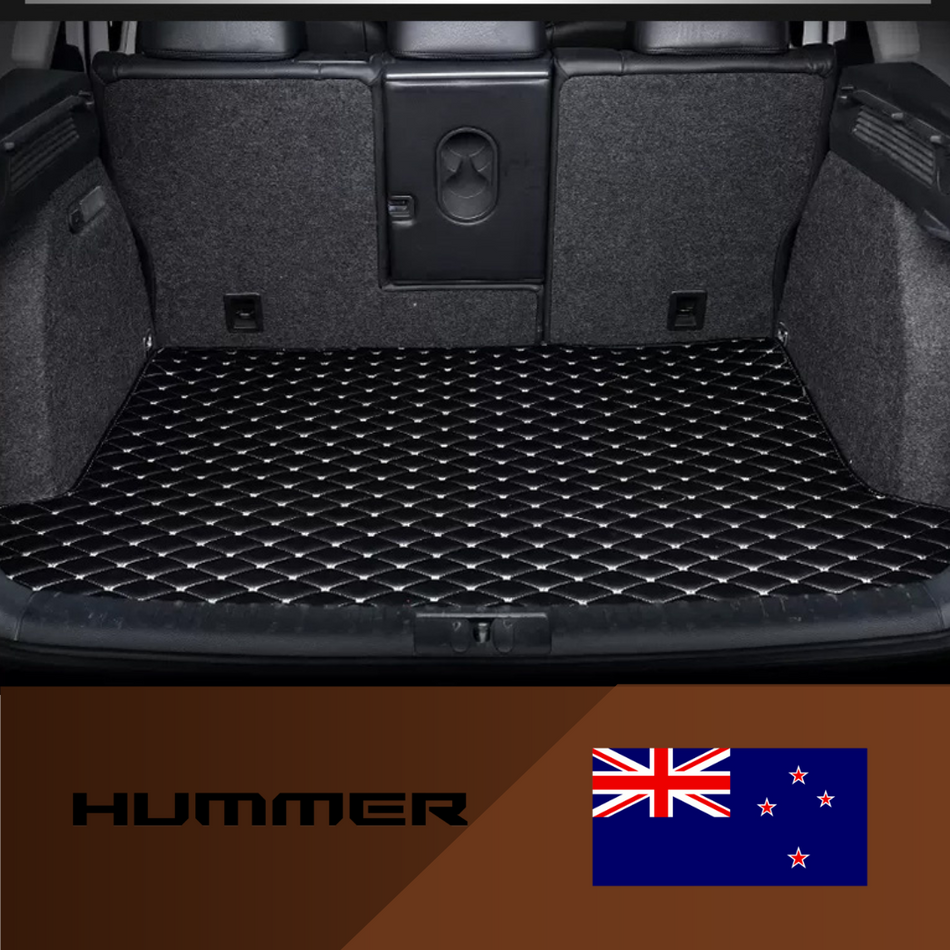 Hummer Boot Liner Custom Car Protector Diamond Pattern 5x7CM