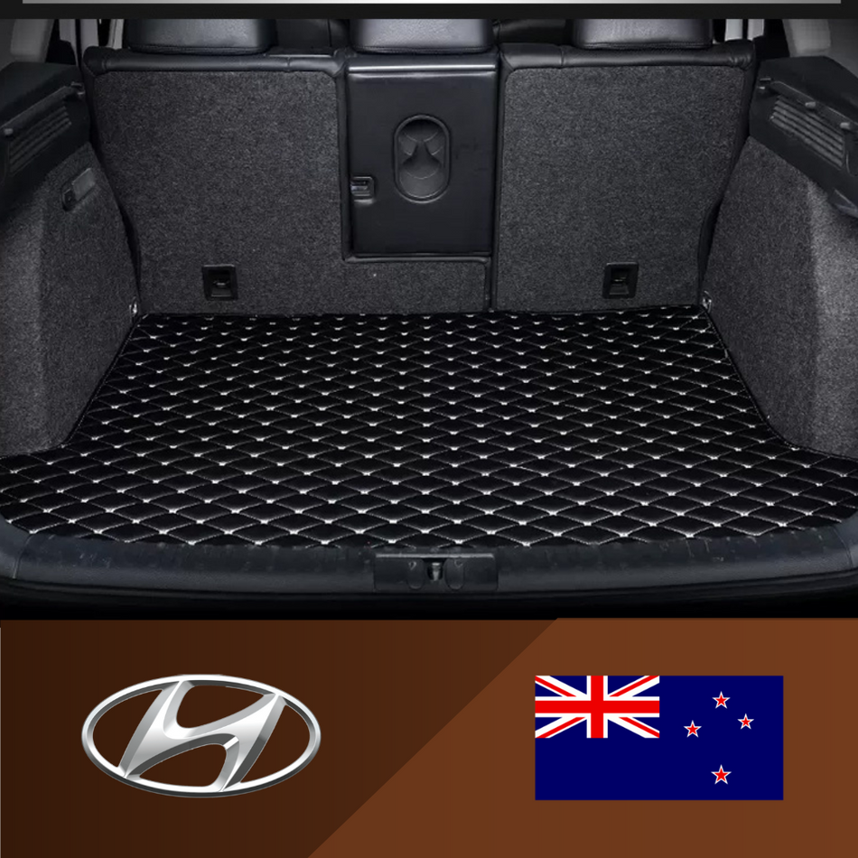 Hyundai Boot Liner Custom Car Protector Diamond Pattern 5x7CM