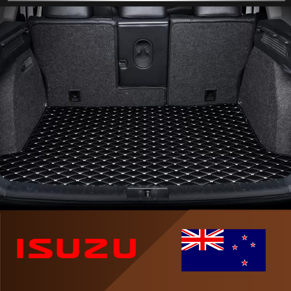 Isuzu Boot Liner Custom Car Protector Diamond Pattern 5x7CM