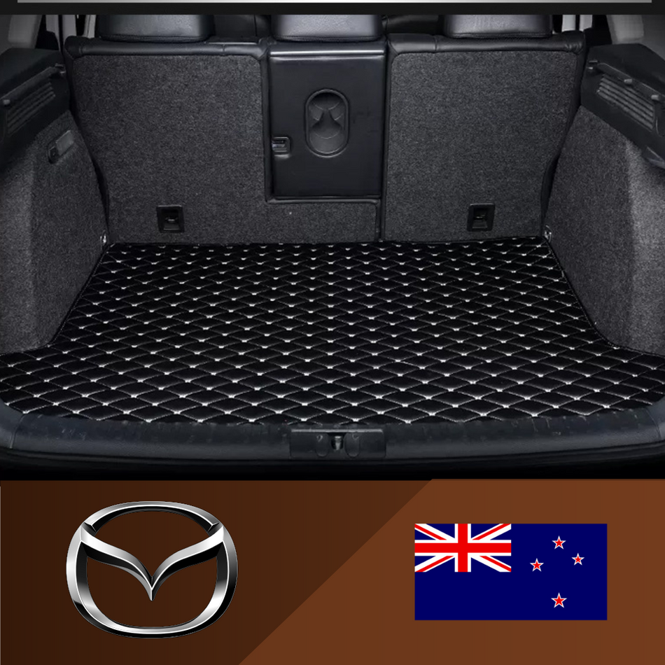 Mazda Boot Liner Custom Car Protector Diamond Pattern 5x7CM