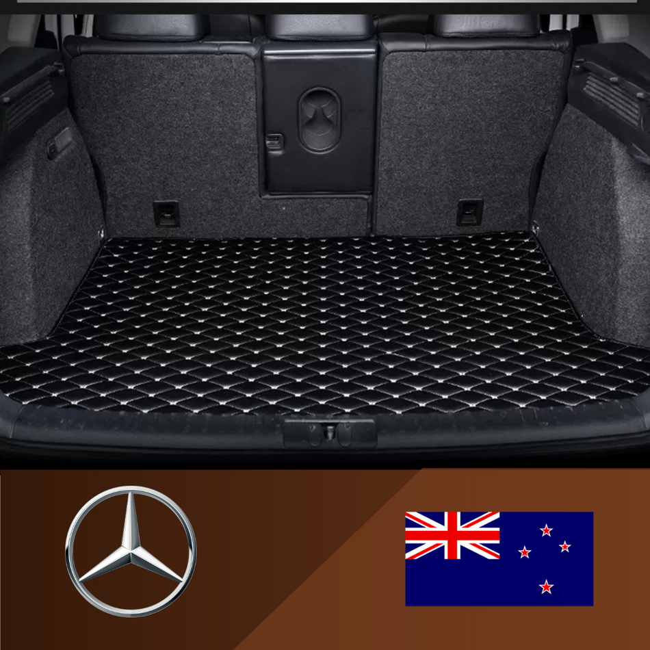Mercedes Benz Boot Liner Custom Car Protector Diamond Pattern 5x7CM