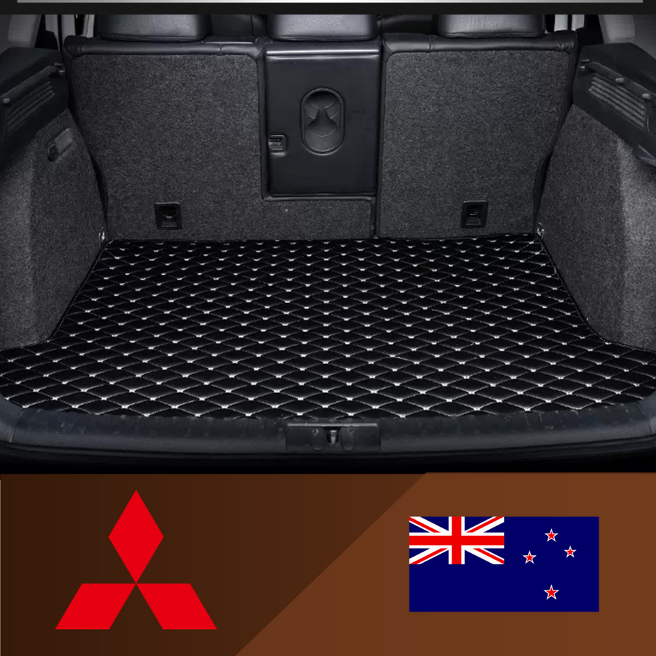 Mitsubishi Boot Liner Custom Car Protector Diamond Pattern 5x7CM