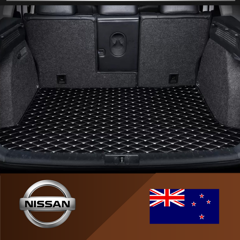 Nissan Boot Liner Custom Car Protector Diamond Pattern 5x7CM