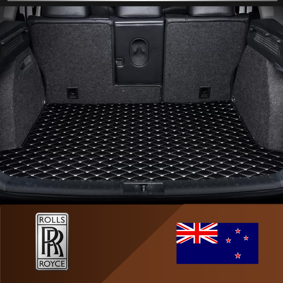 Rolls Royce Boot Liner Custom Car Protector Diamond Pattern 5x7CM
