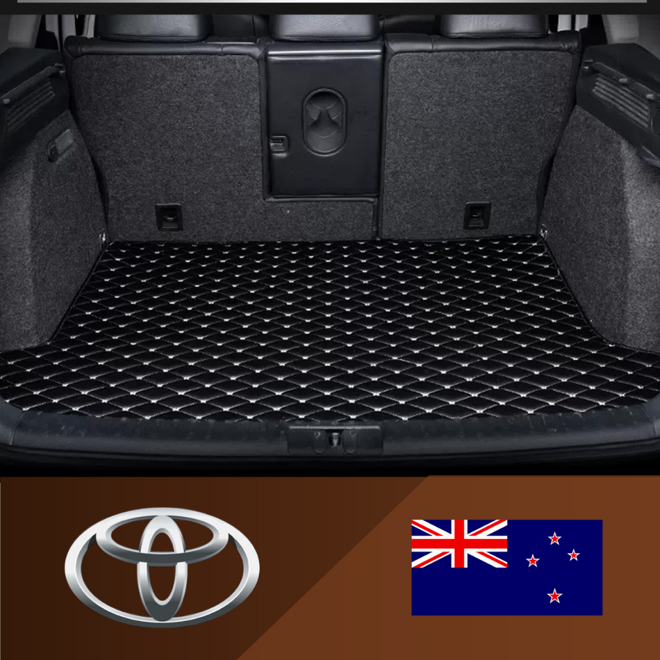 Toyota Boot Liner Custom Car Protector Diamond Pattern 5x7CM